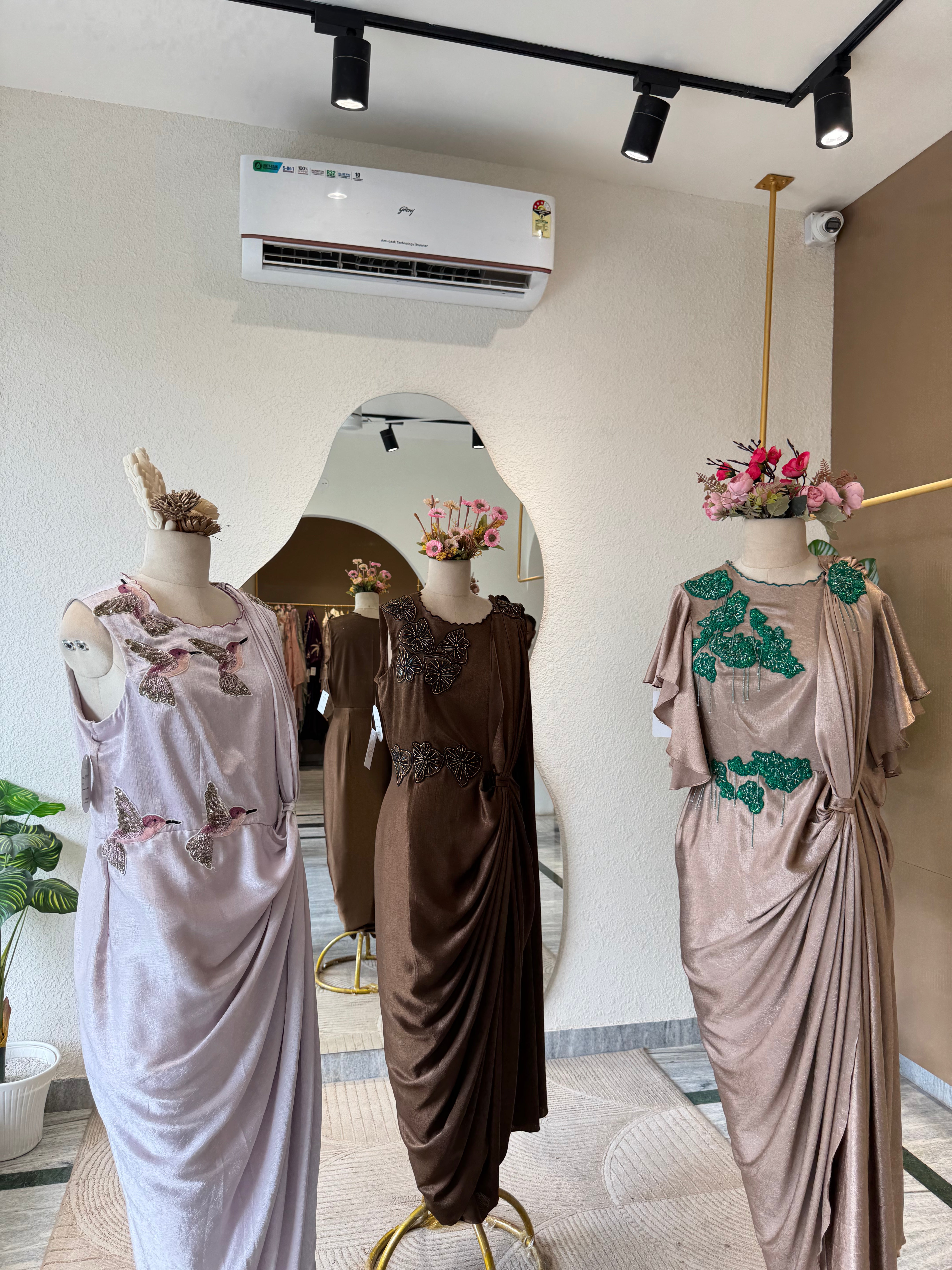 Blush Garden Draped Set