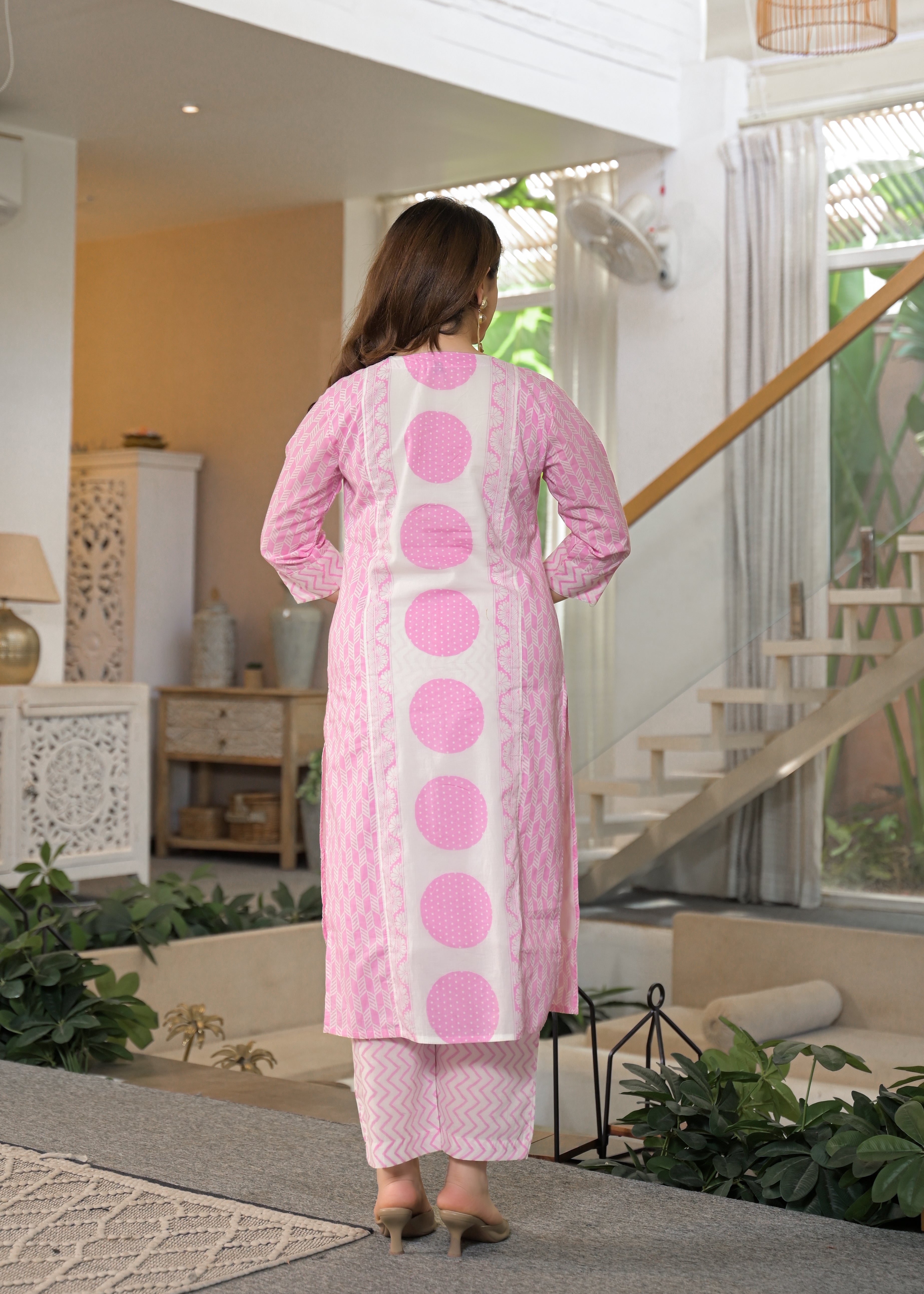 Gulnaar Soft Cotton Floral Suit Set