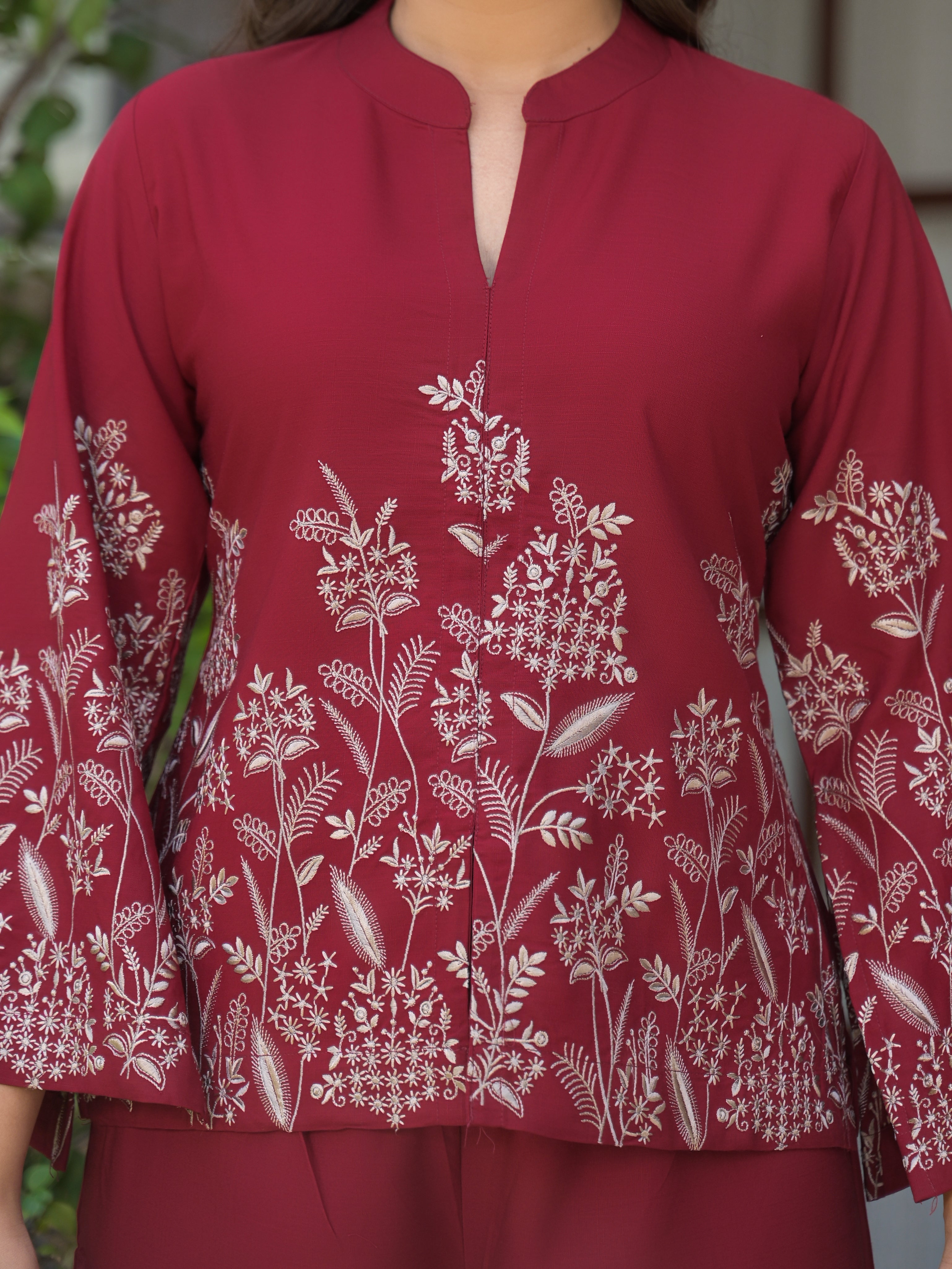Élan Flora Luxe Coord Set