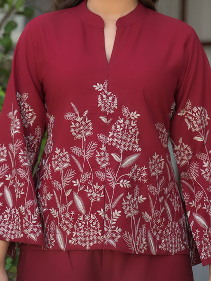 Élan Flora Luxe Coord Set