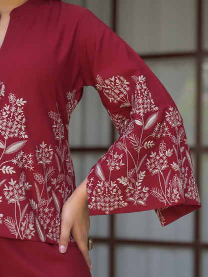 Élan Flora Luxe Coord Set