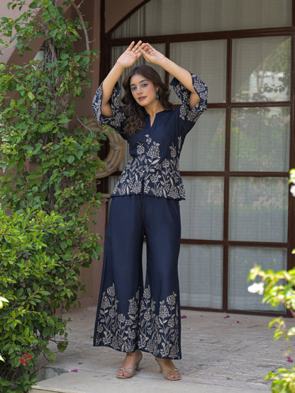 Élan Flora Luxe Coord Set