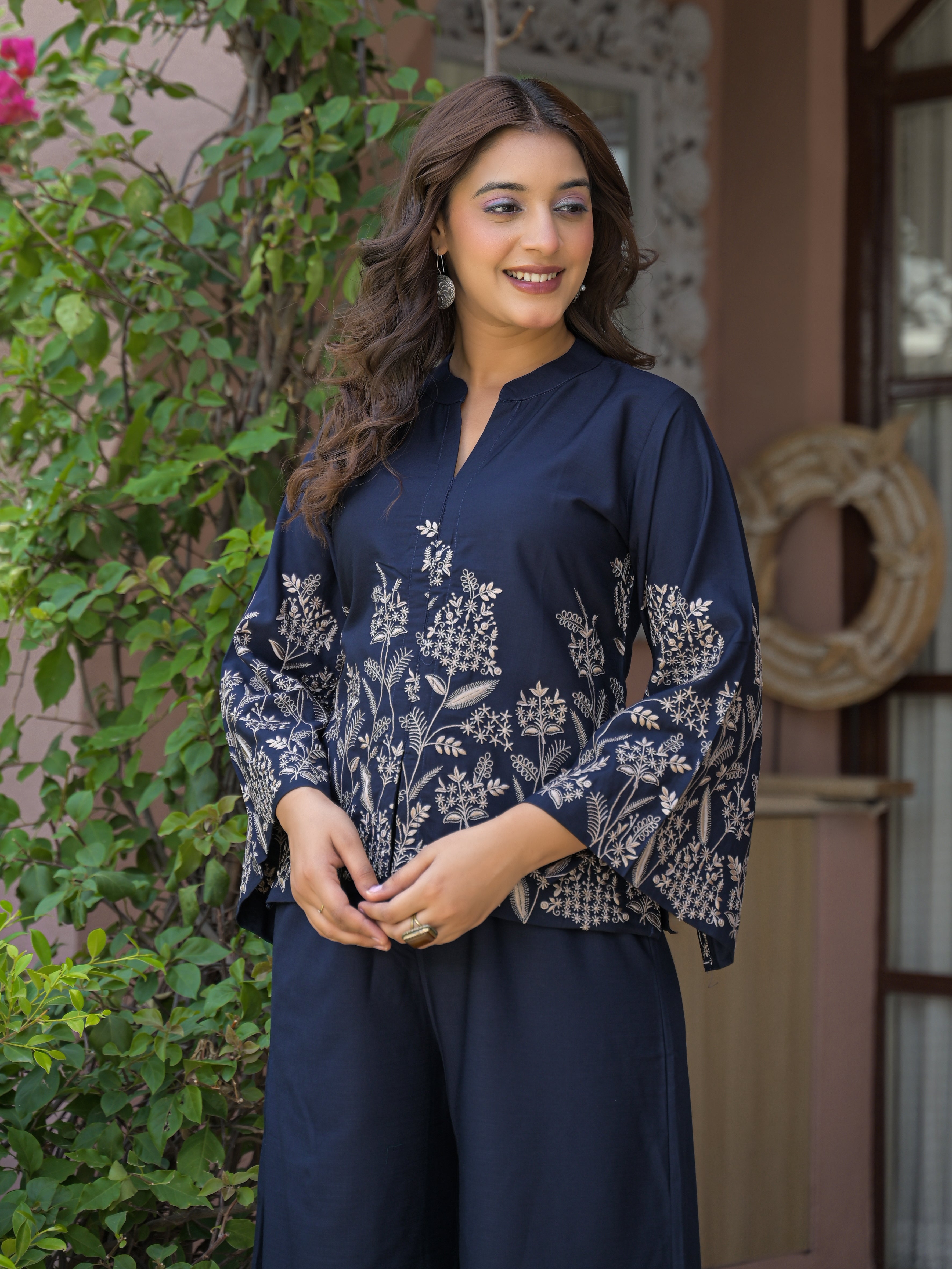 Élan Flora Luxe Coord Set