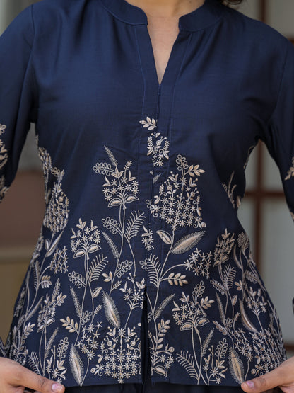Élan Flora Luxe Coord Set