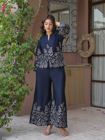 Élan Flora Luxe Coord Set