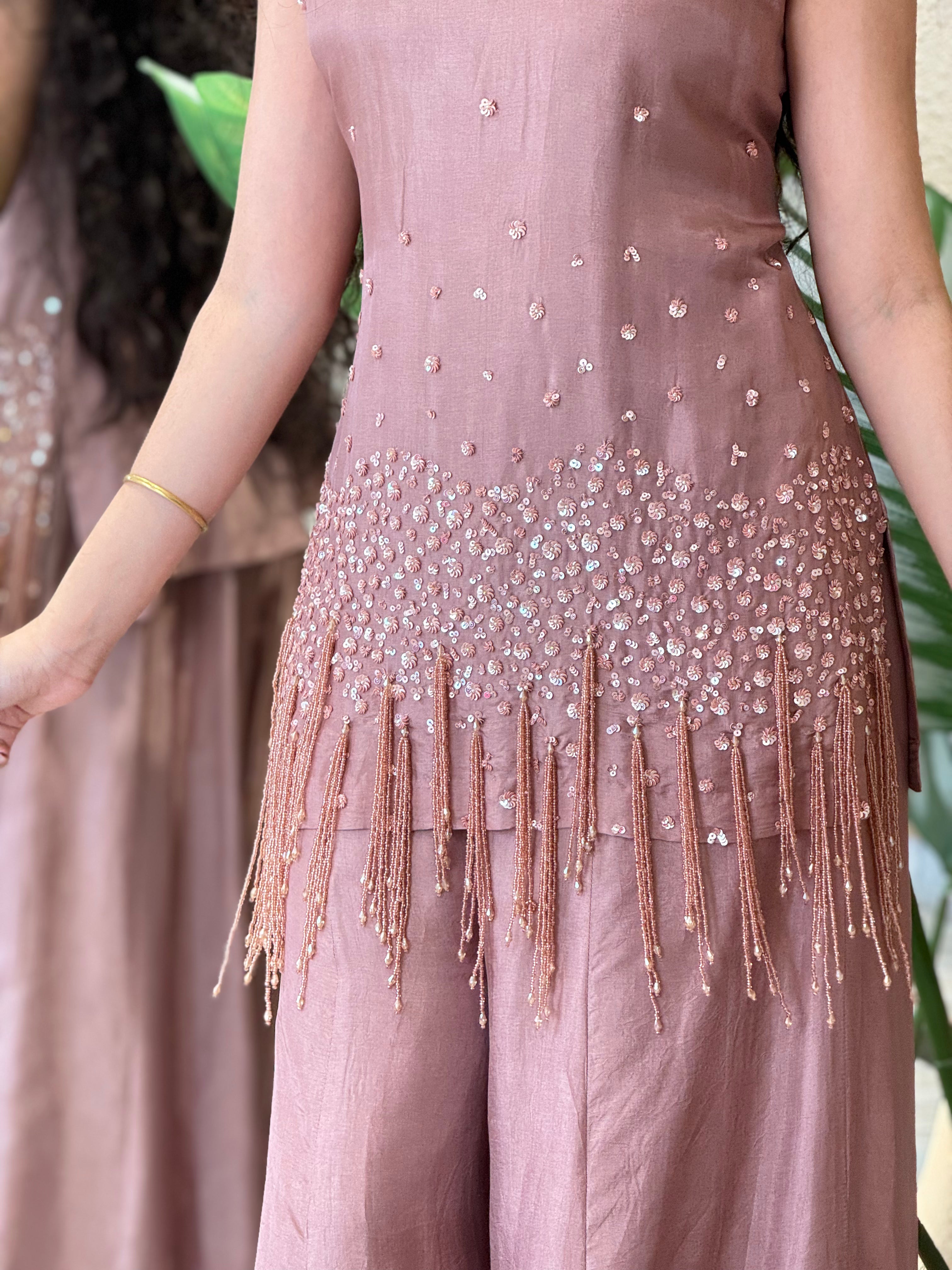Rosé Pearl Co-ord Set