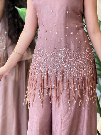 Rosé Pearl Co-ord Set