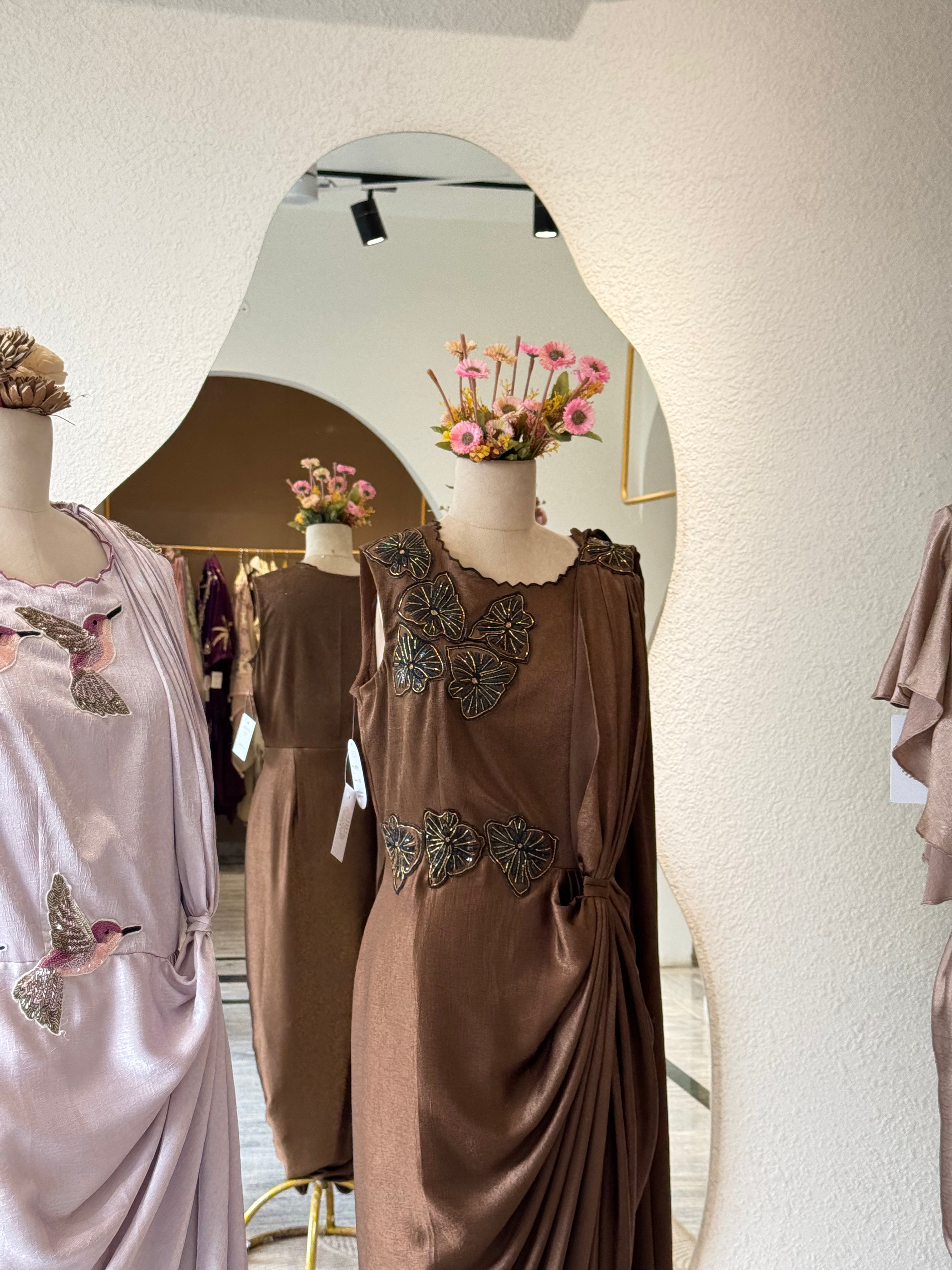 Blush Garden Draped Set